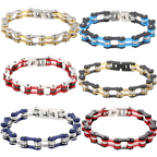 Motorcycle Chain Bracelet for Men - Stainless Steel