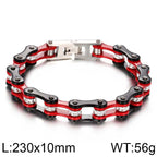 Motorcycle Chain Bracelet for Men - Stainless Steel