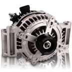 240 amp Alternator for GM Ecotec - Single Wire Turn On