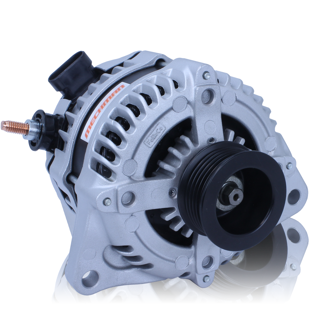 170 amp high output racing alternator Ford 5.0L Coyote engine swap - 1 wire turn on