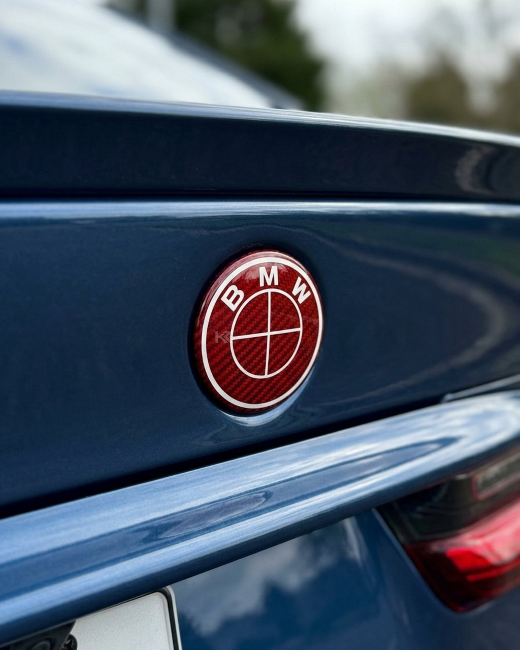 BMW Roundel Emblem Covers - Full Carbon Fiber