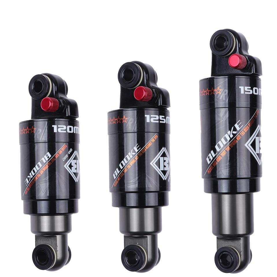 Bike Air Pressure Rear Shock Absorber 120/125/150/165/190mm
