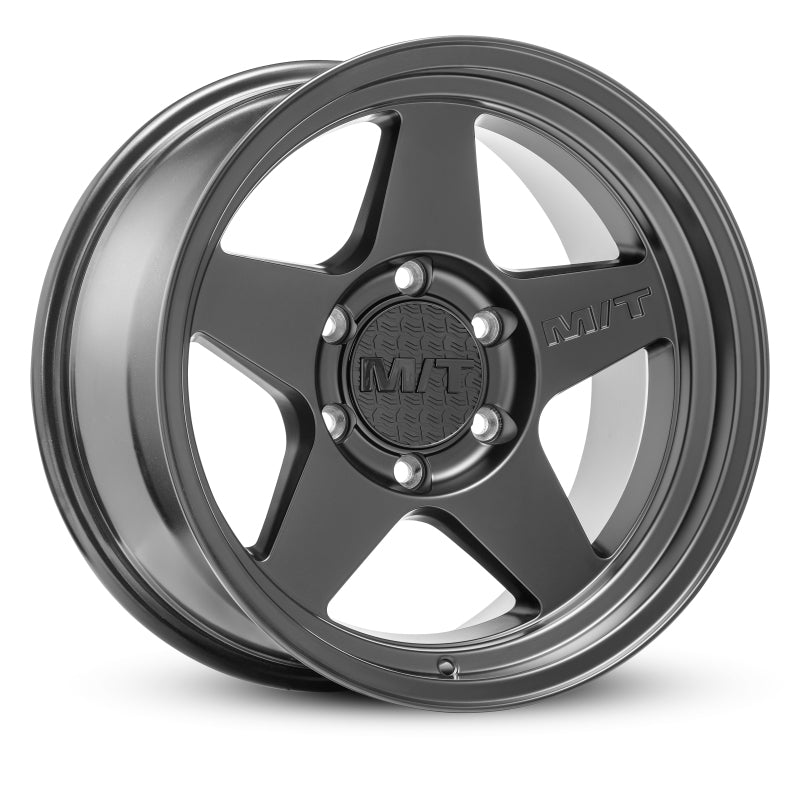 Mickey Thompson Open 5 Black Wheel - 17X9 5X5 BP 4.53in BS -12 Offset 71.6mm Bore - 274270