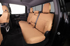 Covercraft 19-23 Ford Transit Polycotton SeatSaver Custom Third Row Seat Covers-Tan