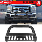 2011-2016 Ford F250 Superduty 3" Bull Bar Front Bumper Grille Guard