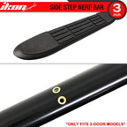 2007-2018 Jeep Wrangler 2 Door Side Running Boards