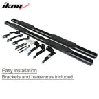 Fits 99-18 Sierra Silverado Crew Cab 5" Running Boards Side Step Bar