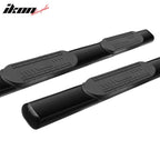 Fits 99-18 Sierra Silverado Crew Cab 5" Running Boards Side Step Bar