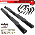 2004-2015 Nissan Titan Extended Cab 5 Inch Running Boards Carbon Steel