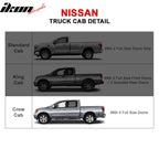 2004-2017 Nissan Titan Crew Cab 5" Side Step Nerf Bars Running Boards