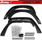 2007-2017 Jeep Wrangler Jk Textured Flat Style Fender Flare Steel