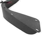 2018-2023 Jeep Wrangler JL Flat Black Side Fender Flare Iron Steel 4PC