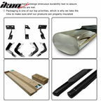 2007-2018 Silverado Sierra Regular cab 4" SS Running Boards Stainless