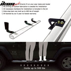 2007-2018 Silverado Sierra Regular cab 4" SS Running Boards Stainless