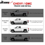 2007-2018 Chevy Silverado GMC Sierra Ext Cab Oval Running Board Steel