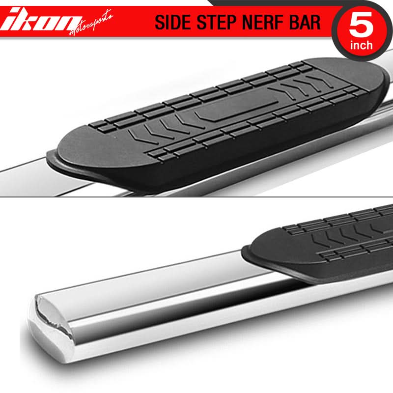 2004-2008Â Ford F-150 Crew Cab 5" Running Boards Side Step Nerf Bars
