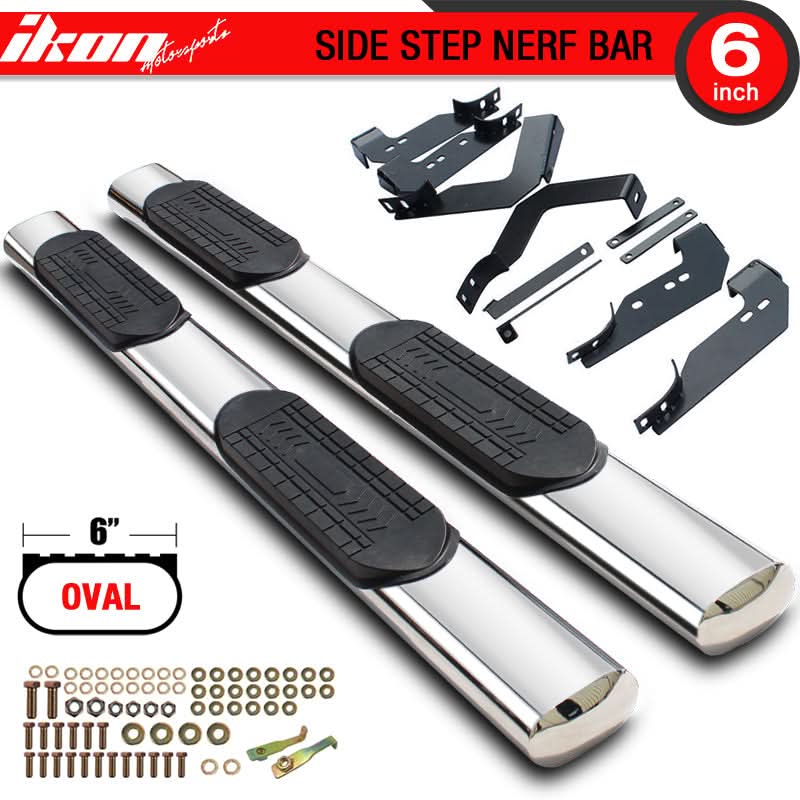 1999-2013Â Chevy Silverado & GMC Sierra Extended Cab 6" Running Boards