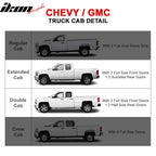 2007-2018 Silverado Sierra Extended Cab 6In Running Board Stainless