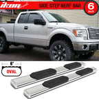 2009-2014 Ford F150 Extended Super Cab 6" Side Step Bars Running Board