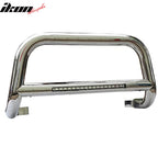 2005-2015 Toyota Tacoma Silver 3" Bull Bar with LED Light Stainless
