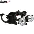 Fits 11-14 Dodge Charger Bumper Assembly Fog Light w/ Bulbs Clear Lens