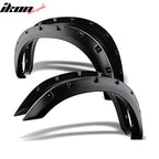 2010-2018 DODGE RAM 2500 3500 Textured Pocket Style Fender Flares ABS