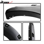 2010-2018 DODGE RAM 2500 3500 Textured Pocket Style Fender Flares ABS