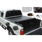 2007-2016 Tundra SR5 Crewmax 5.5ft Bed Lock Soft Roll Up Tonneau Cover
