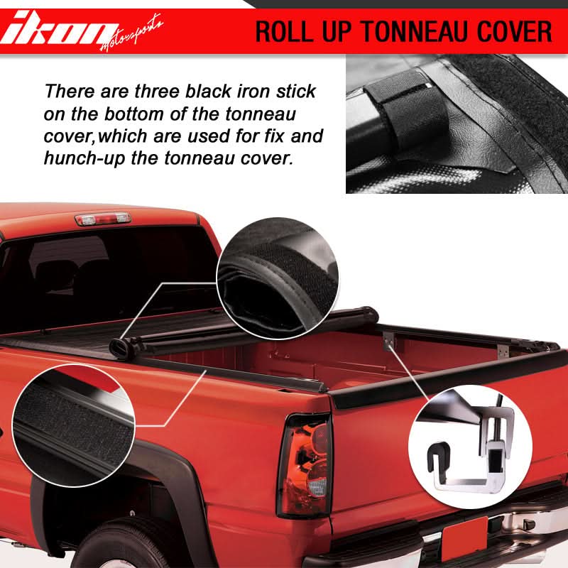 2005-2015 Toyota Tacoma Double Cab Lock Soft Tonneau Cover Aluminum