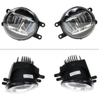 Universal Toyota Car Factory  Clear Lens Front Bumper Fog Lights Lamps