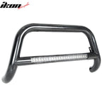2005-2015 Toyota Tacoma 3'' Black Bull Bar With LED Lights Iron Steel