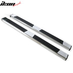 2015-2022 Ford F150 F250 Super Cab Silver 6" Running Board Aluminum