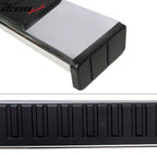 2015-2022 Ford F150 F250 Super Cab Silver 6" Running Board Aluminum