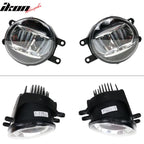 Universal Toyota Car Factory  Clear Lens Front Bumper Fog Lights Lamps