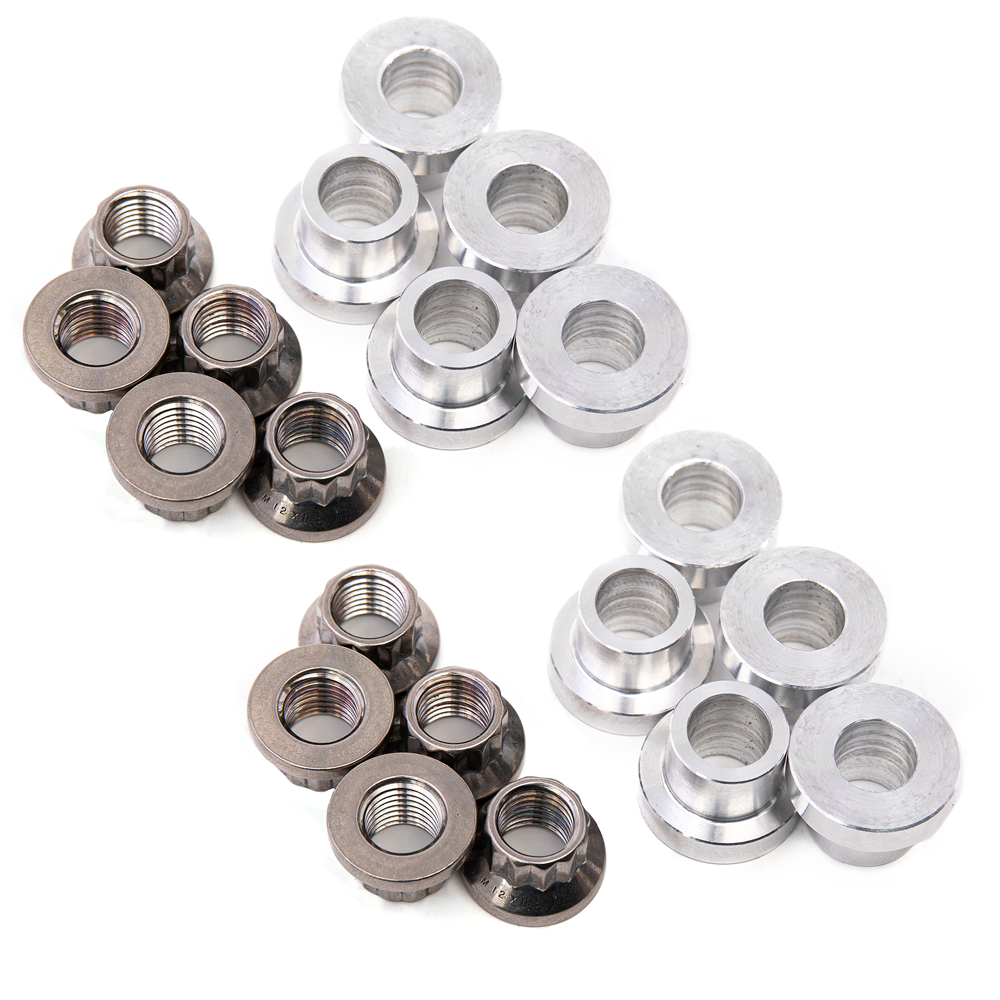Lightweight Drag Racing Lug Kit 12mm x 1.5 By Tick Performance