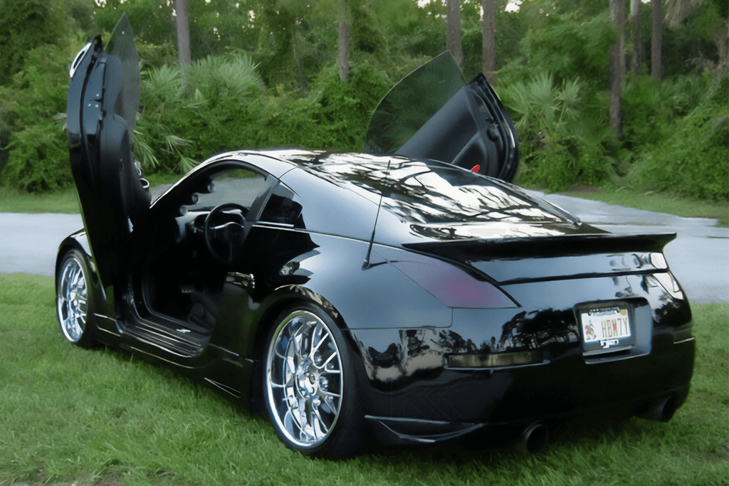 Nissan Fairlady 350z Black Stillen Look Duck Tail Trunk Spoiler (2002 - 2008)