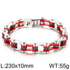 Motorcycle Chain Bracelet for Men - Stainless Steel