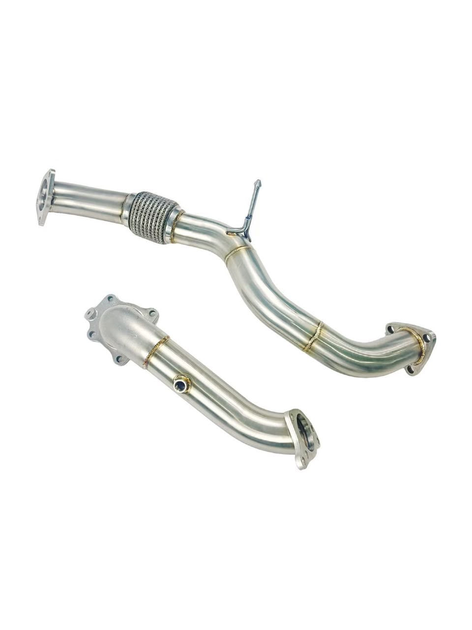 SPDZ1 2.5″ Catless Downpipe+Front Pipe For Honda Civic 1.5t Turbo EX LX SI 2016-2022