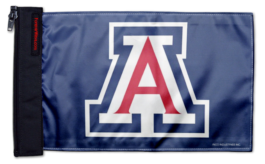 Arizona 11"x17" Forever Wave Flag for Jeep Wrangler JKU 4-Door 2007-2018
