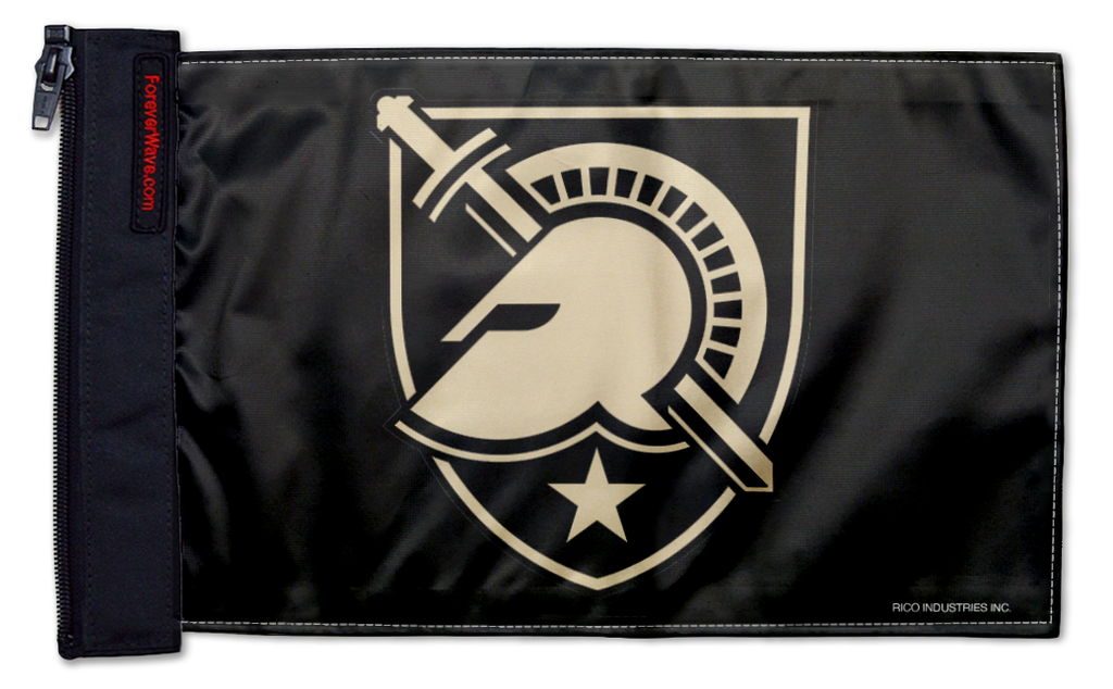Army Knights 11"x17" Forever Wave Flag for Jeep Wrangler CJ-7 and CJ-8 1976-1986