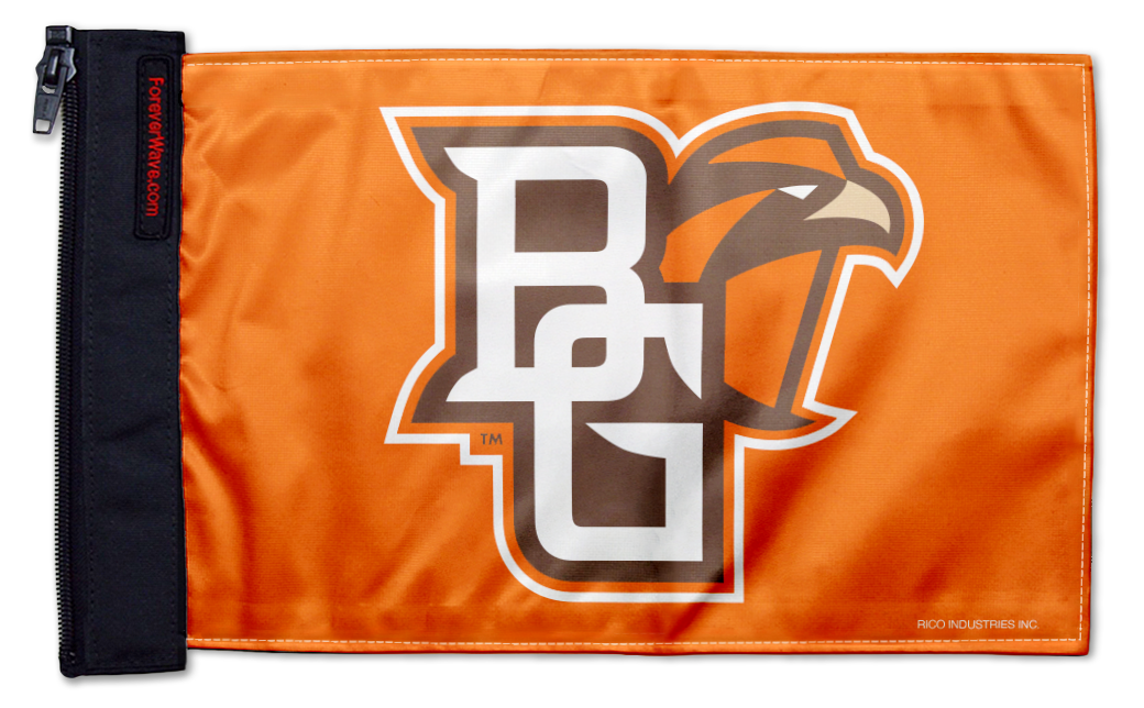 Bowling Green 11"x17" Forever Wave Flag for Jeep Wrangler JL 2-Door 2018-Present