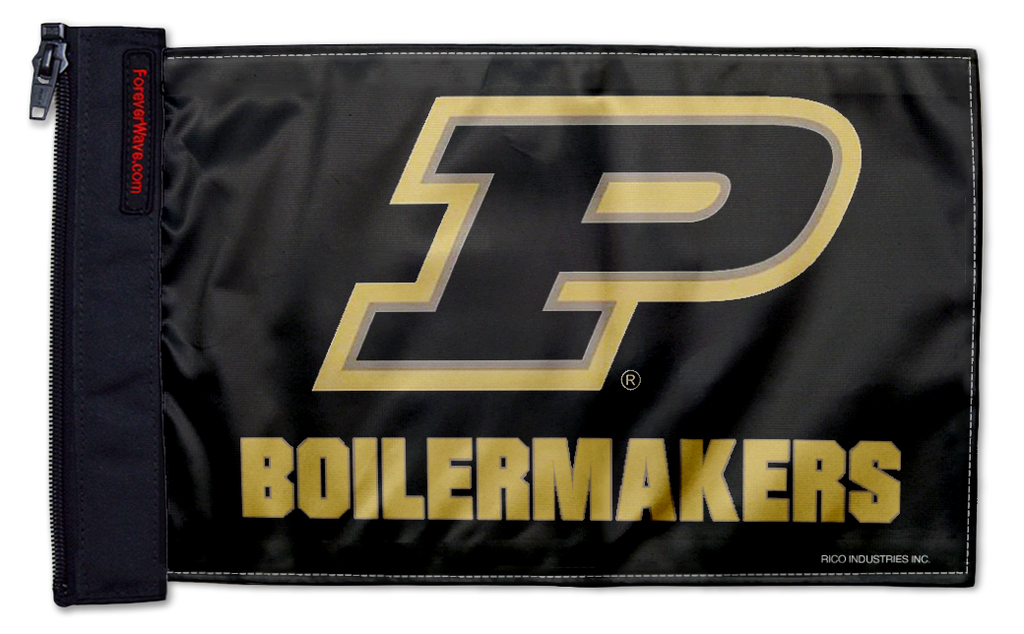 Purdue 11"x17" Forever Wave Flag for Jeep Wrangler YJ 1986-1995