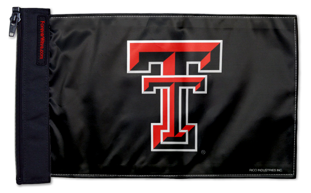 Texas Tech 11"x17" Forever Wave Flag