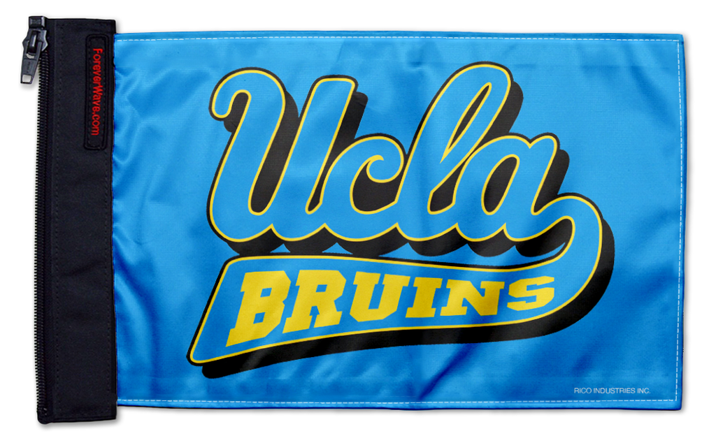 UCLA 11"x17" Forever Wave Flag for Jeep Wrangler LJ 2003-2006