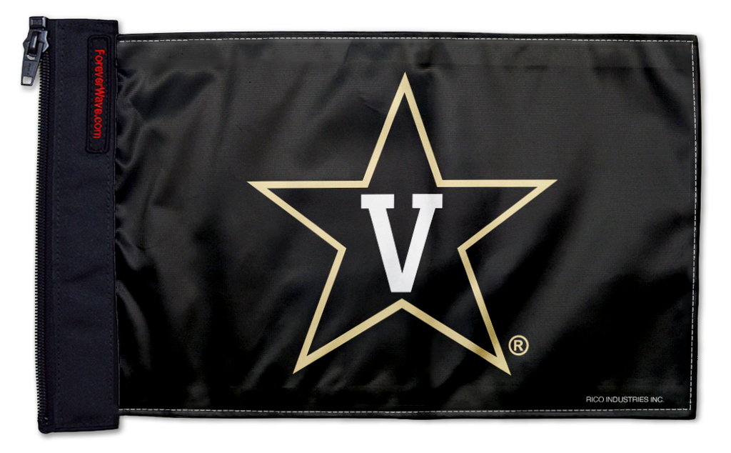 Vanderbilt 11"x17" Forever Wave Flag for Jeep Wrangler JL 2-Door 2018-Present