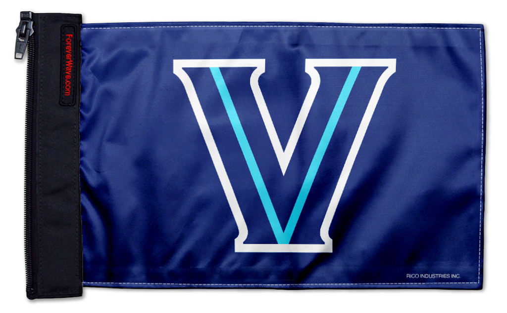 Villanova 11"x17" Forever Wave Flag for Jeep Wrangler JLU 4-Door 2018-Present