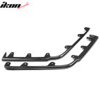 2009-2015 Cadillac CTS V KPE Style Front Bumper Lip Carbon Fiber