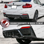 2014-2021 BMW 2-Series F22 AP Style Rear Diffuser Forged Carbon Fiber