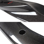2008-2011 Benz C Class W204 GH Style Front Bumper Lip Carbon Fiber