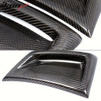 2012-2014 Benz W204 C63 AMG Style Side Fender Fin Vent Carbon Fiber